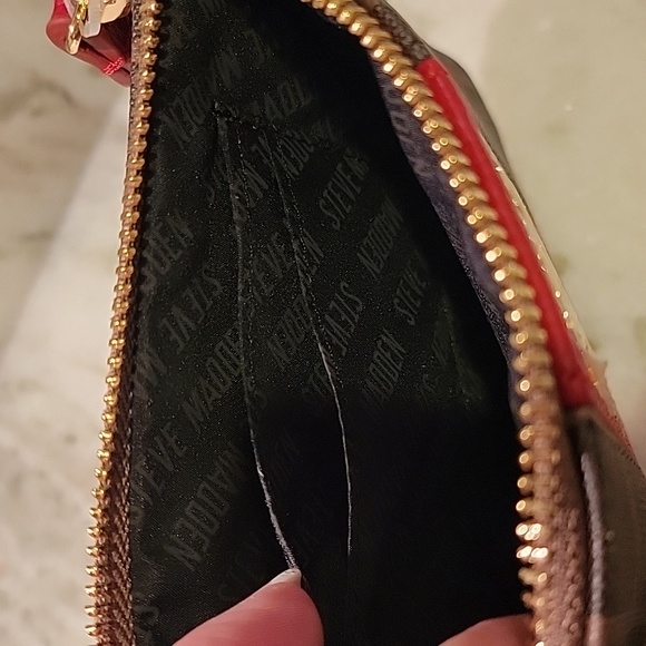 Red and brown Wristlet Steve Madden - Picture 4 of 7